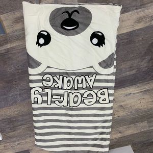 Justice fleece sleeping bag